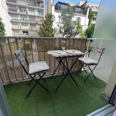 Appartamento Elegant Porte De Saint Cloud